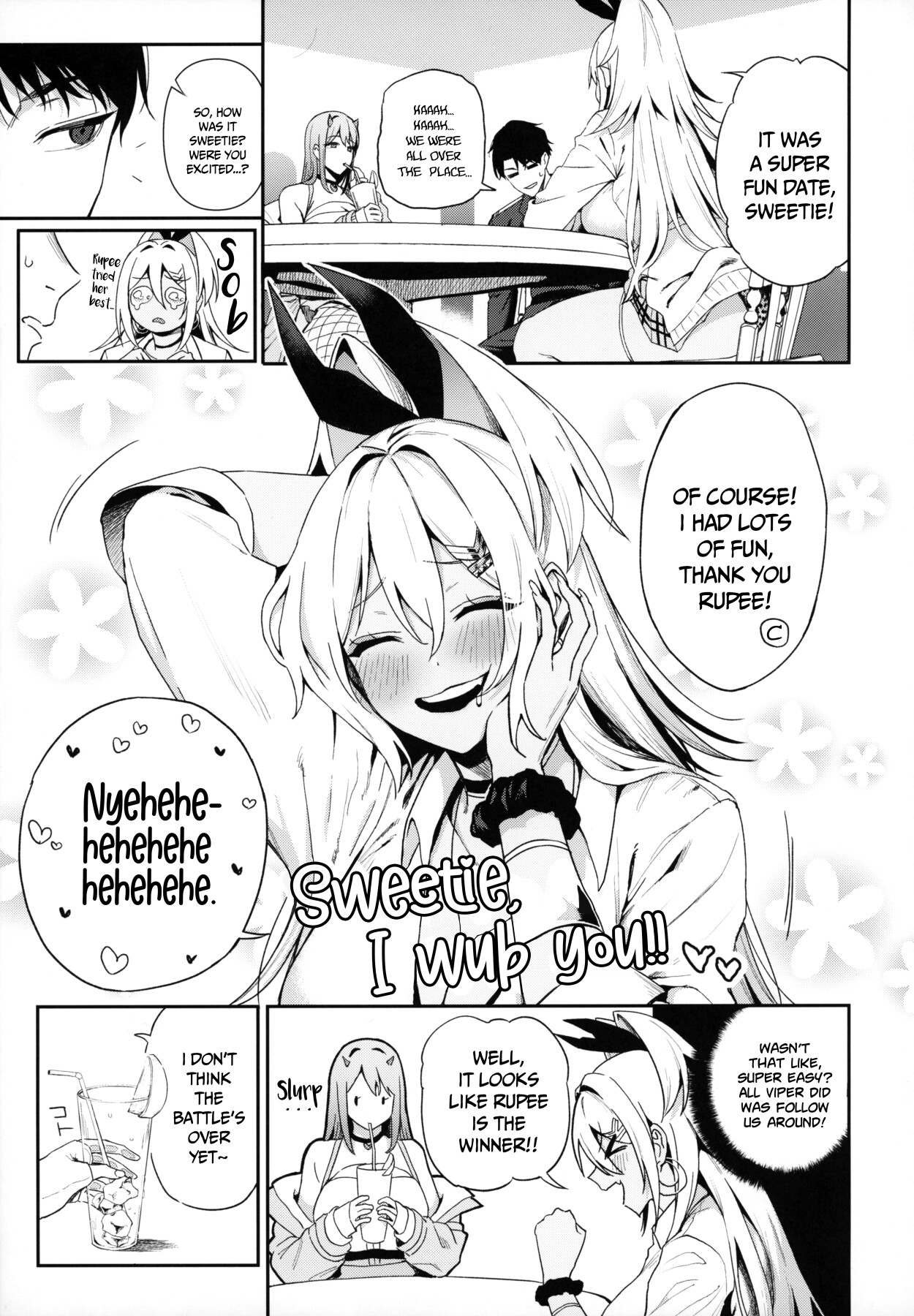 Hentai Manga Comic-Gals Showdown-Read-6